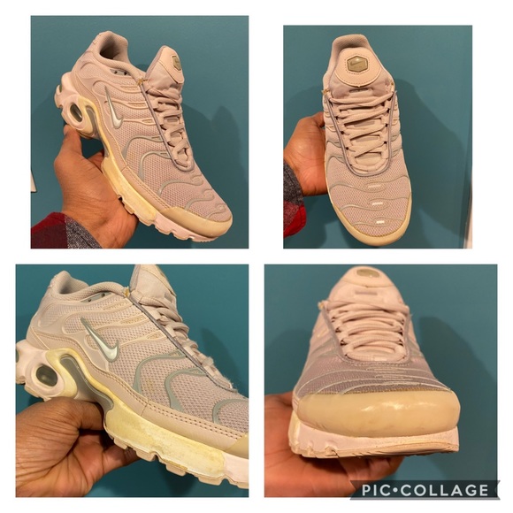 air max plus barely rose